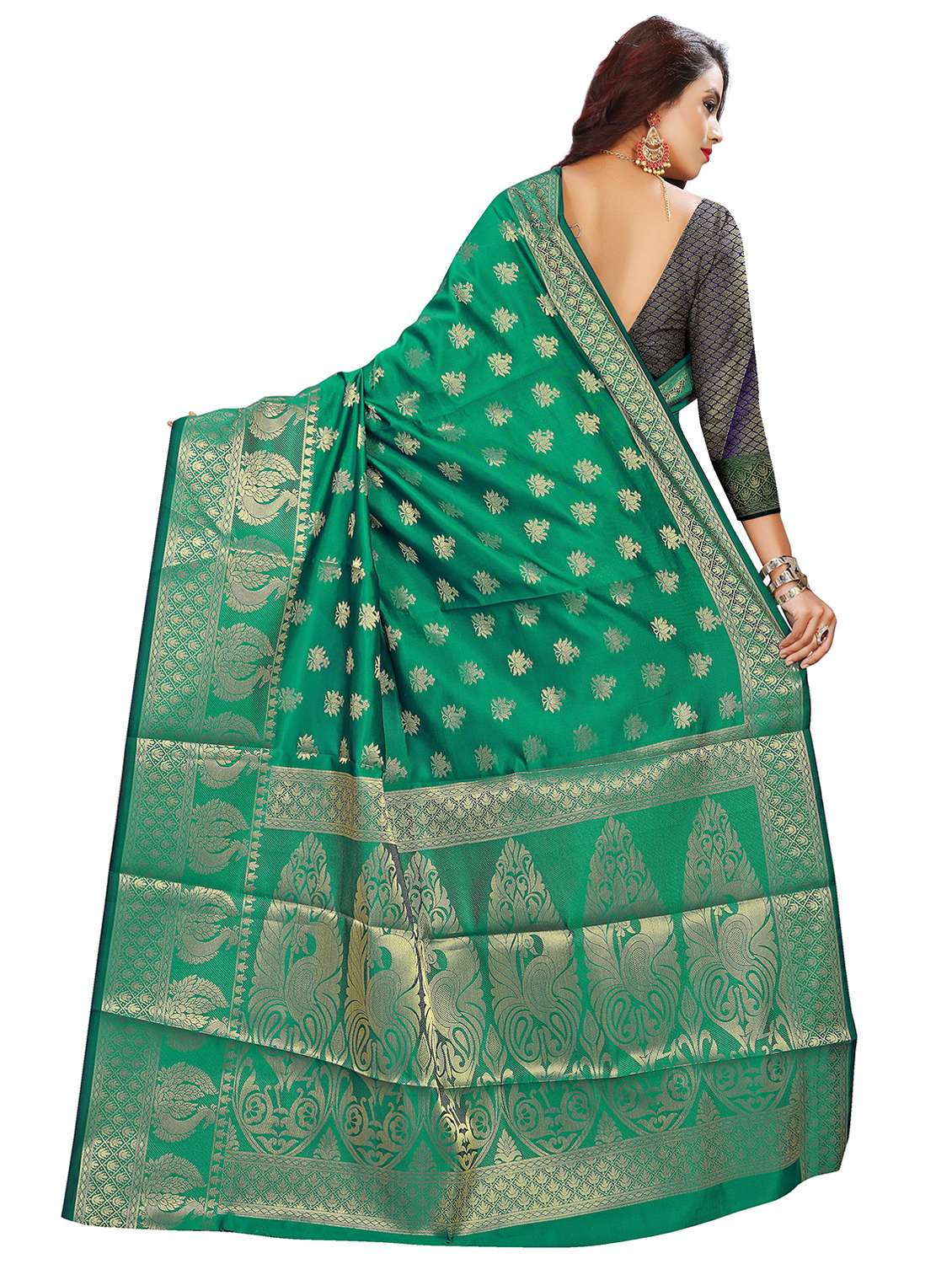 women self design banarasi saree - 21696873 -  Standard Image - 1