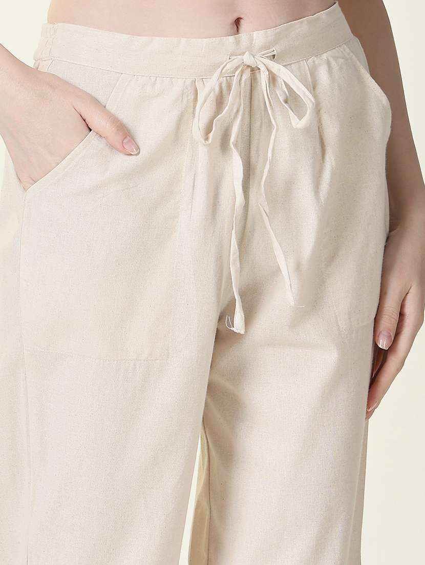 women printed three quarter sleeve kurta pant set - 21697084 -  Standard Image - 6