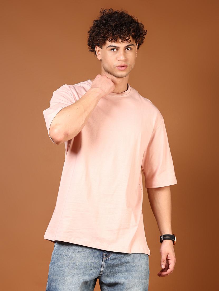 men solid short sleeve regular fit t-shirt - 21697667 - Zoom Image - 0