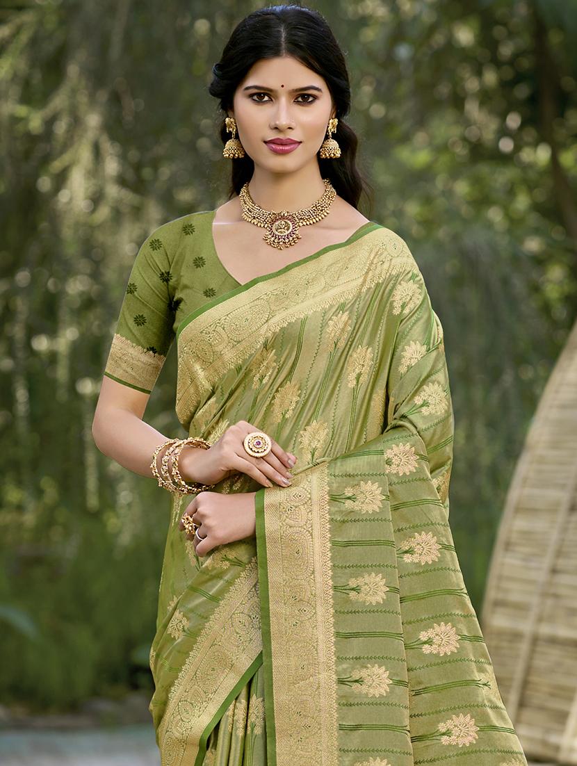 women self design banarasi saree with blouse - 21697866 - Standard Image - 1