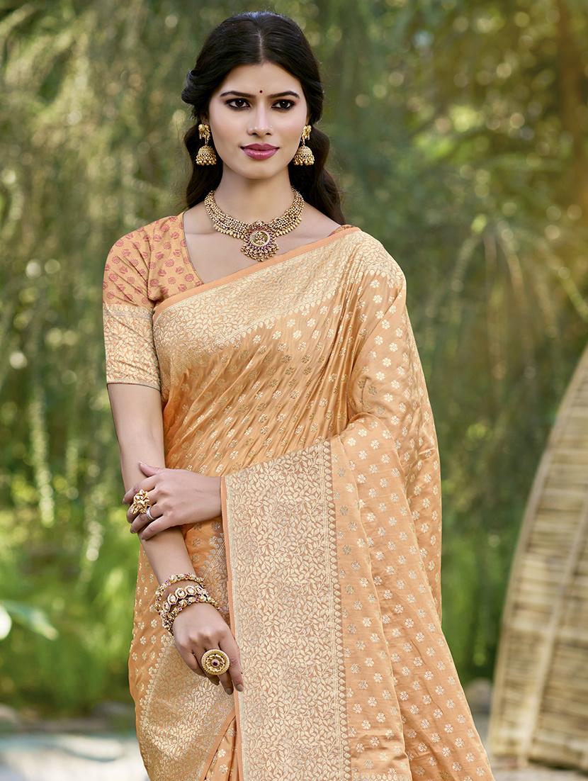 women self design banarasi saree with blouse - 21697870 - Standard Image - 1