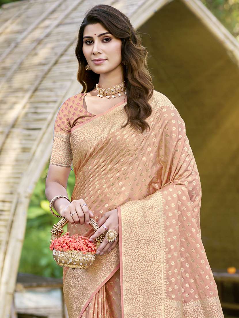 women self design banarasi saree with blouse - 21697872 -  Standard Image - 1