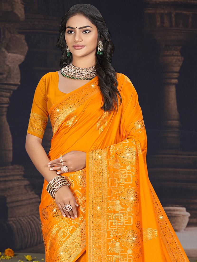 women self design banarasi saree with blouse - 21698224 - Standard Image - 1