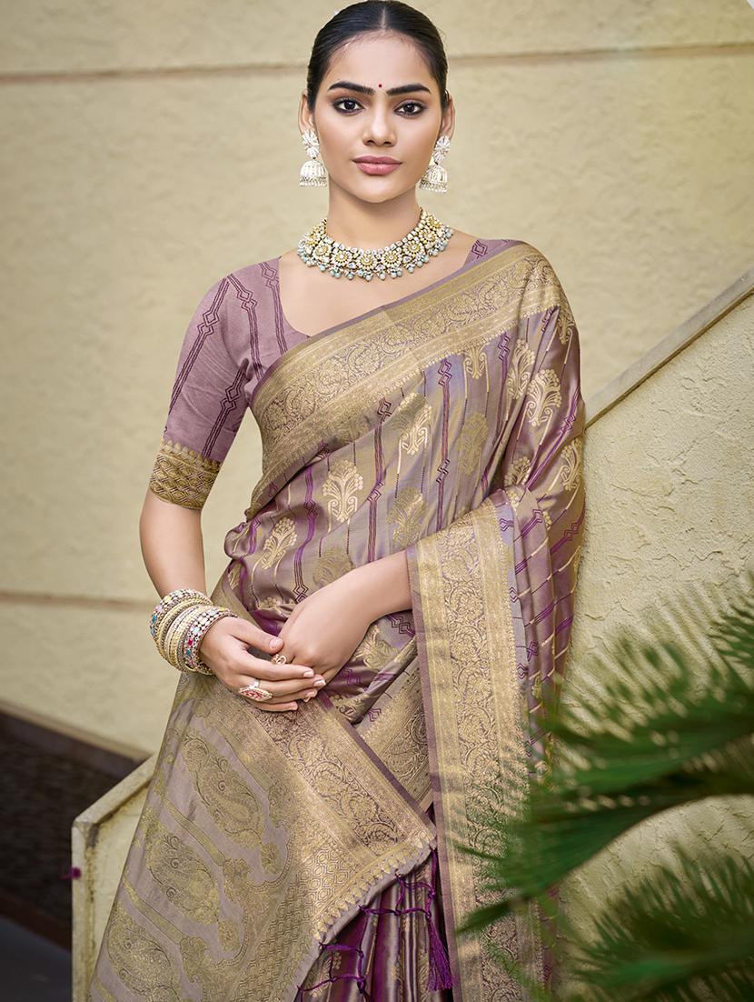 women self design banarasi saree with blouse - 21698390 - Standard Image - 1