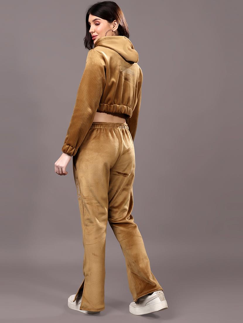 women solid long sleeves winter wear set - 21698494 - Standard Image - 1