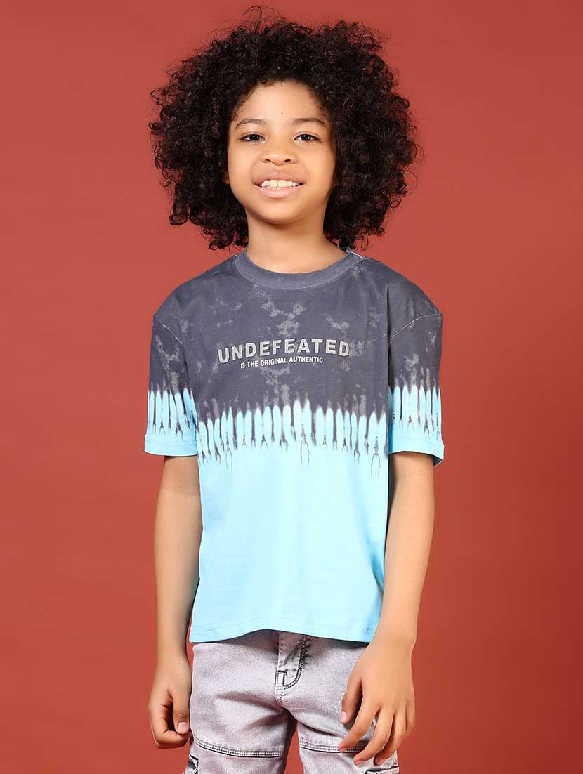 boys printed short sleeve regular fit t-shirt - 21698928 -  Standard Image - 1