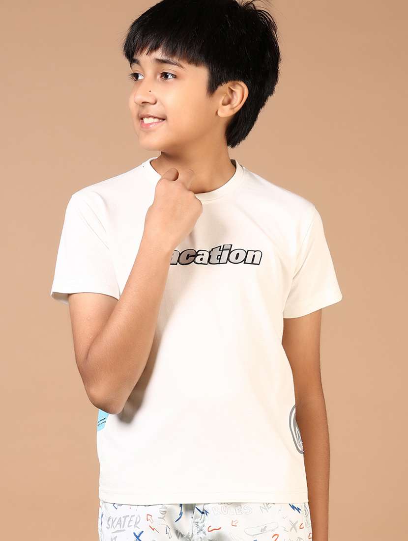 boys printed short sleeves t-shirt - 21698929 -  Standard Image - 1