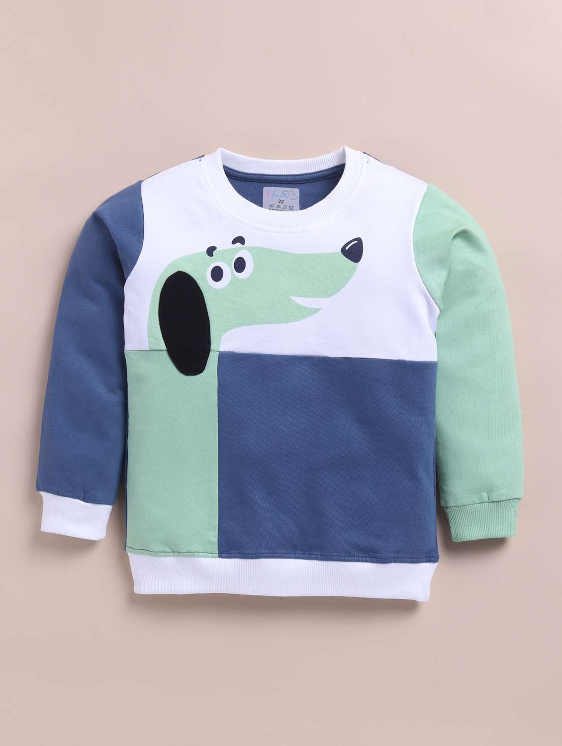 kids printed long sleeve sweatshirt - 21699395 - Standard Image - 1