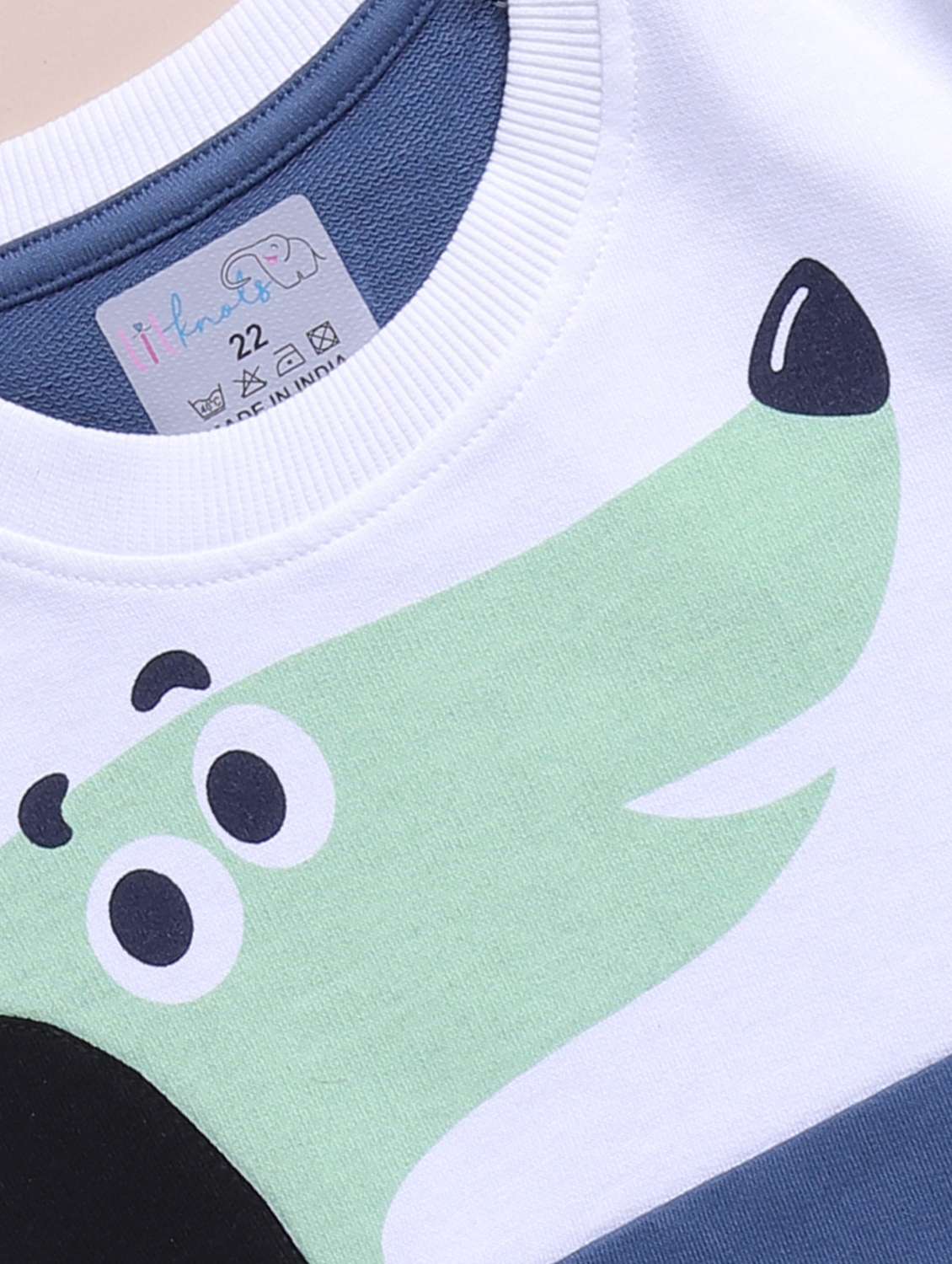 kids printed long sleeve sweatshirt - 21699395 - Standard Image - 4