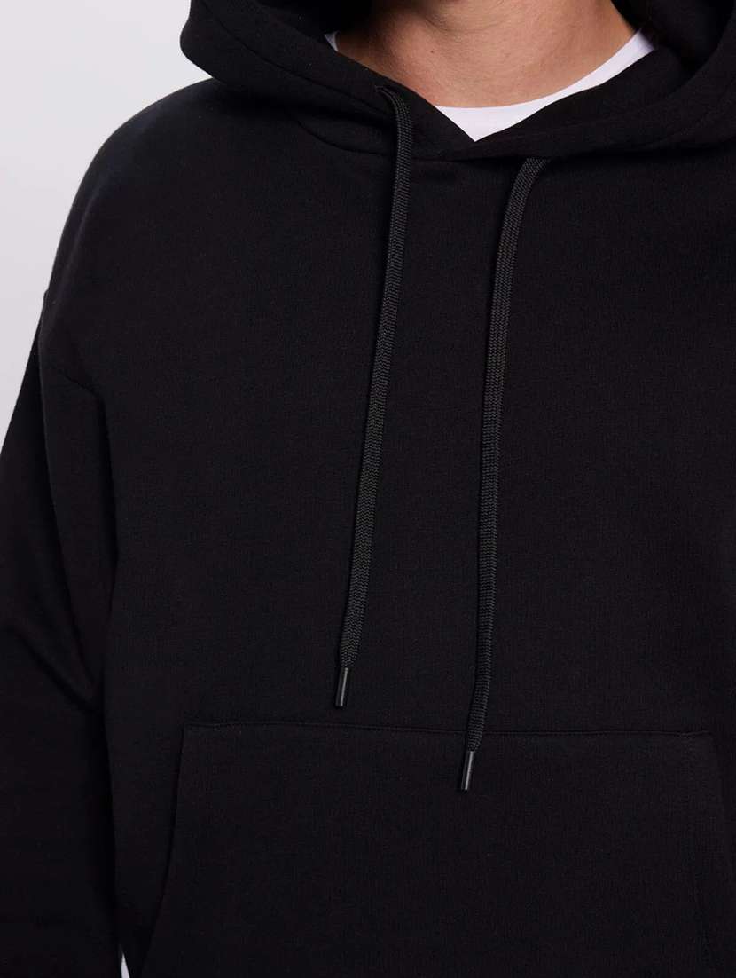 men long sleeves plain sweatshirt - 21699552 -  Standard Image - 4