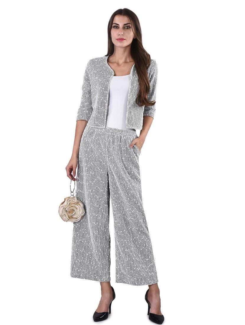 women black three quarter sleeve crop shrug - 21699596 - Standard Image - 4