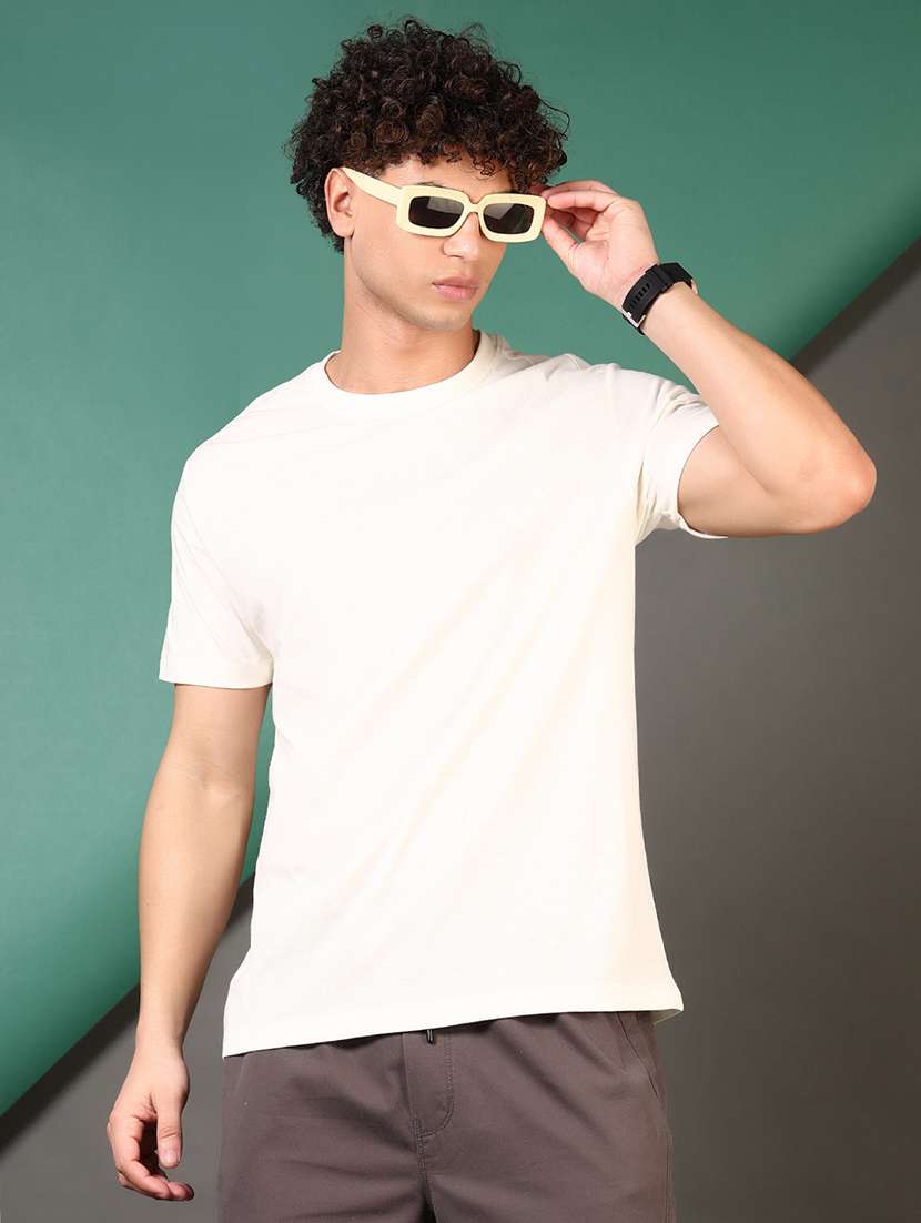 men back print short sleeve regular fit t-shirt - 21699999 -  Standard Image - 1