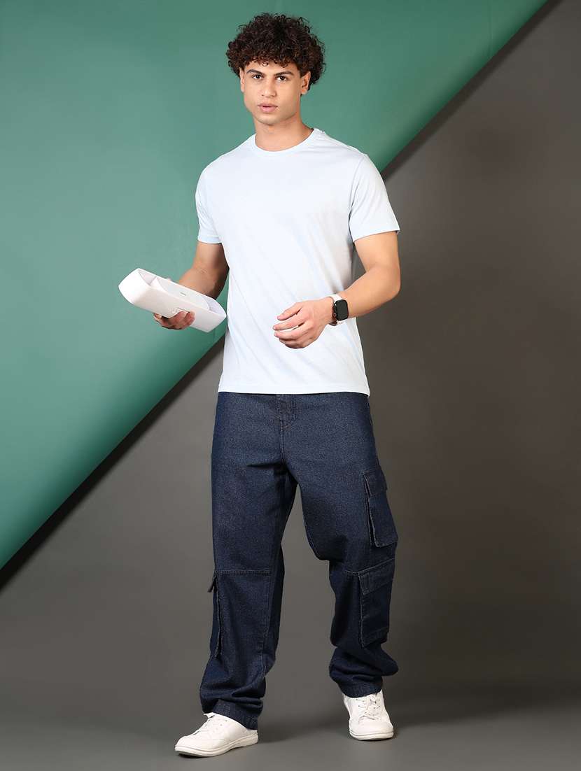 men back print short sleeve regular fit t-shirt - 21700374 -  Standard Image - 4