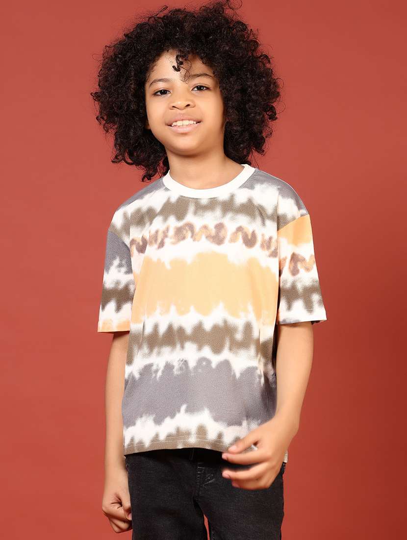 boys printed short sleeve regular fit t-shirt - 21700694 -  Standard Image - 1