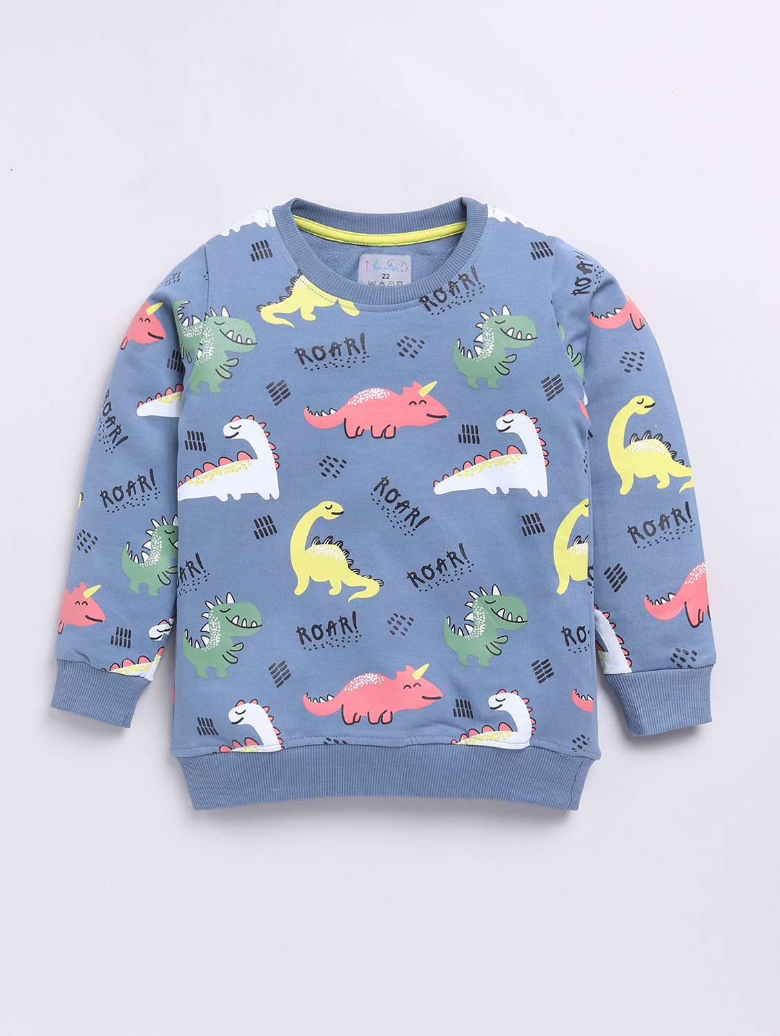 kids printed long sleeve sweatshirt