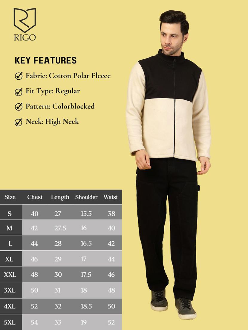 men long sleeves color block casual jacket - 21703428 - Standard Image - 4
