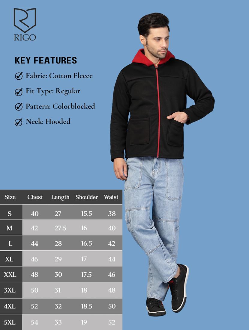 black fleece casual jacket - 21703429 - Standard Image - 4