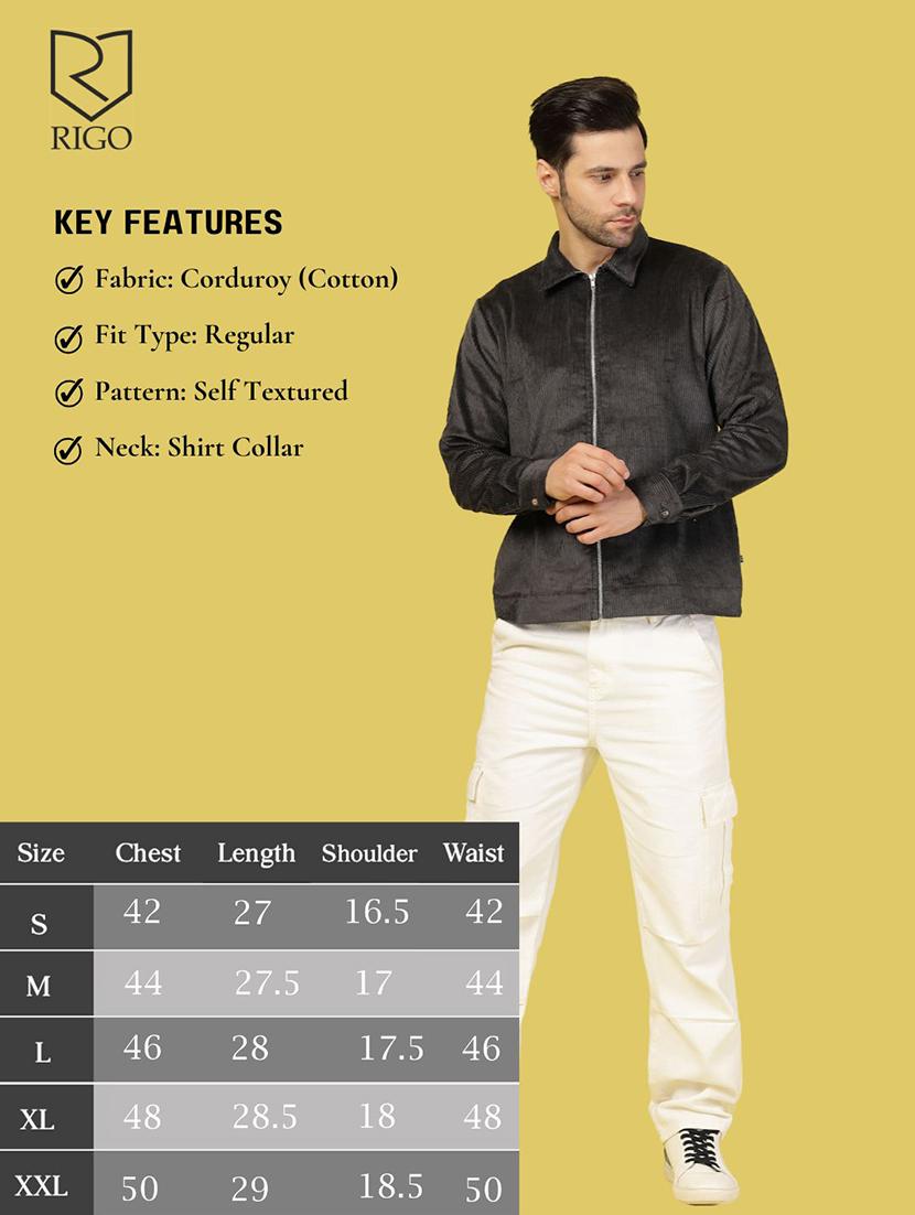 men solid long sleeve casual jacket - 21703433 - Standard Image - 4