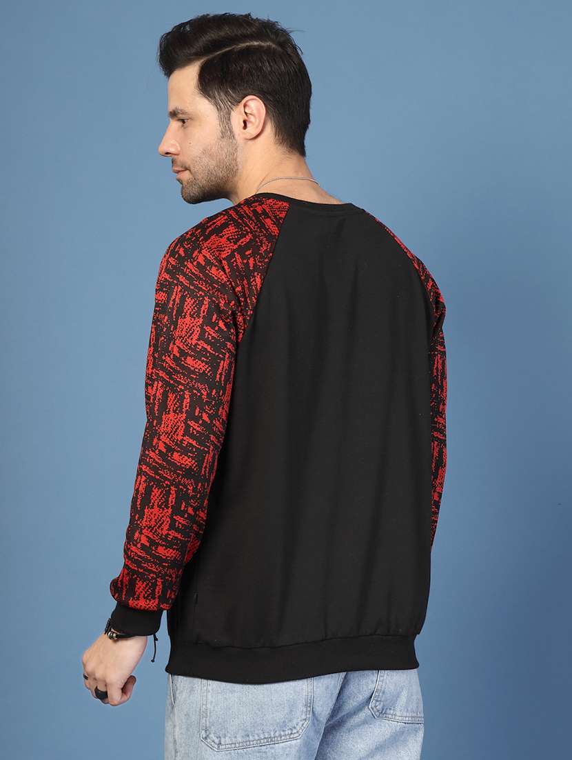 mwn printed round neck sweatshirt - 21703438 -  Standard Image - 1