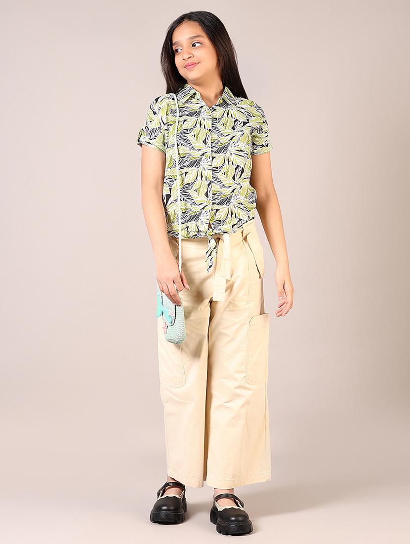 girls printed shirt top - 21703573 - Standard Image - 4