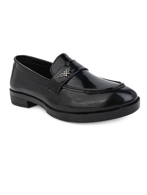 men black slip on loafers - 21703734 - Standard Image - 0
