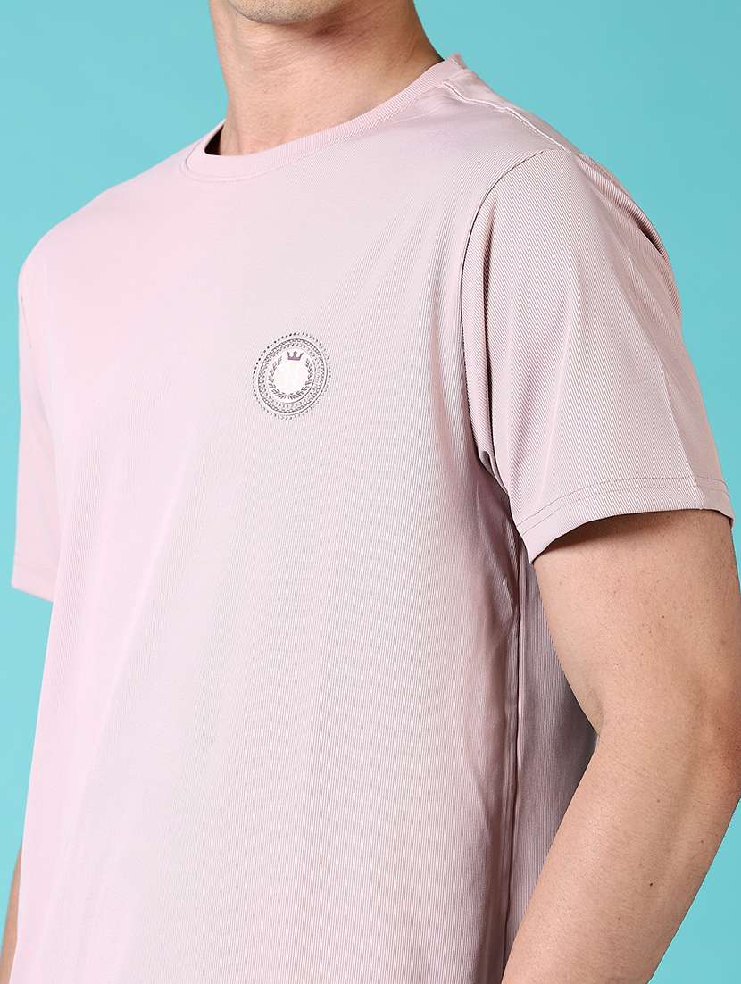 men short sleeves plain t-shirt - 21703856 -  Standard Image - 4