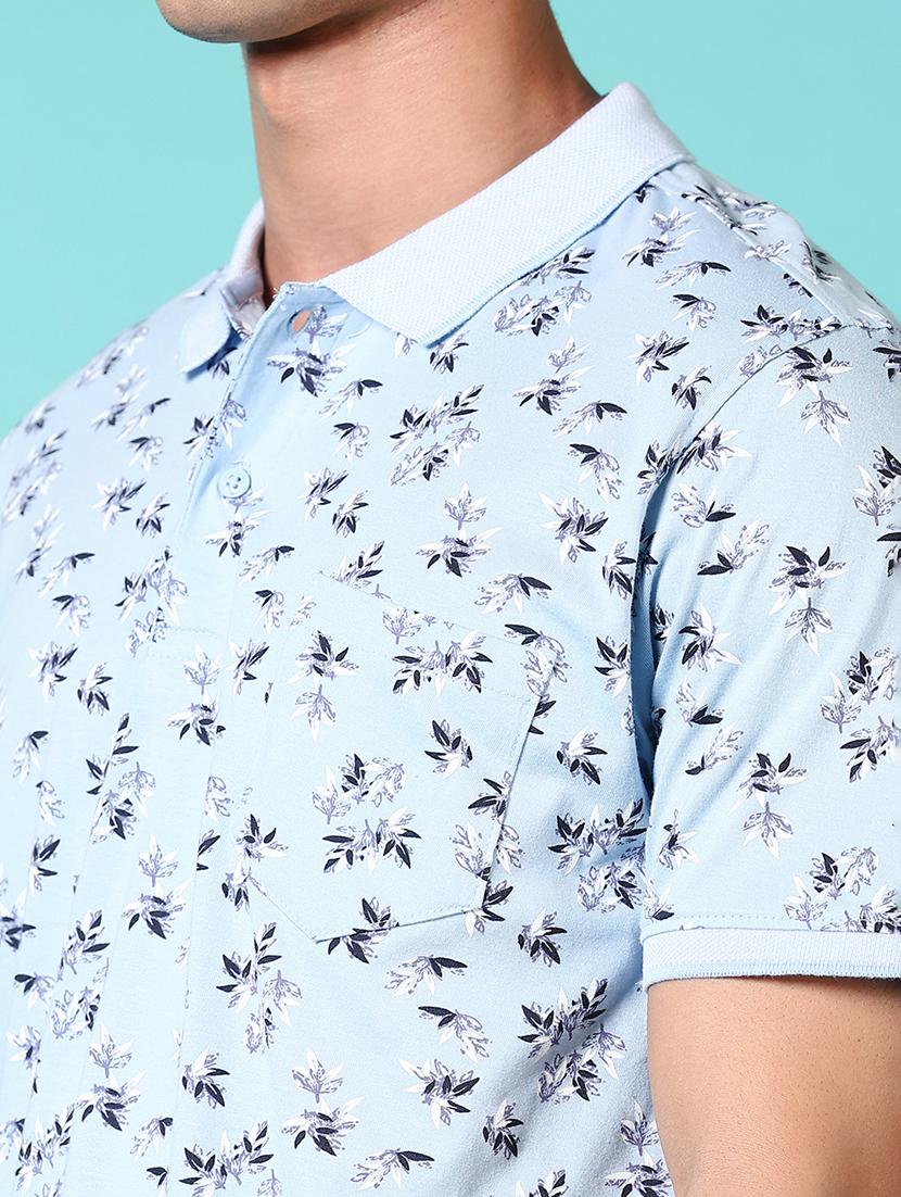 men short sleeves printed polo t-shirt - 21703867 - Standard Image - 4