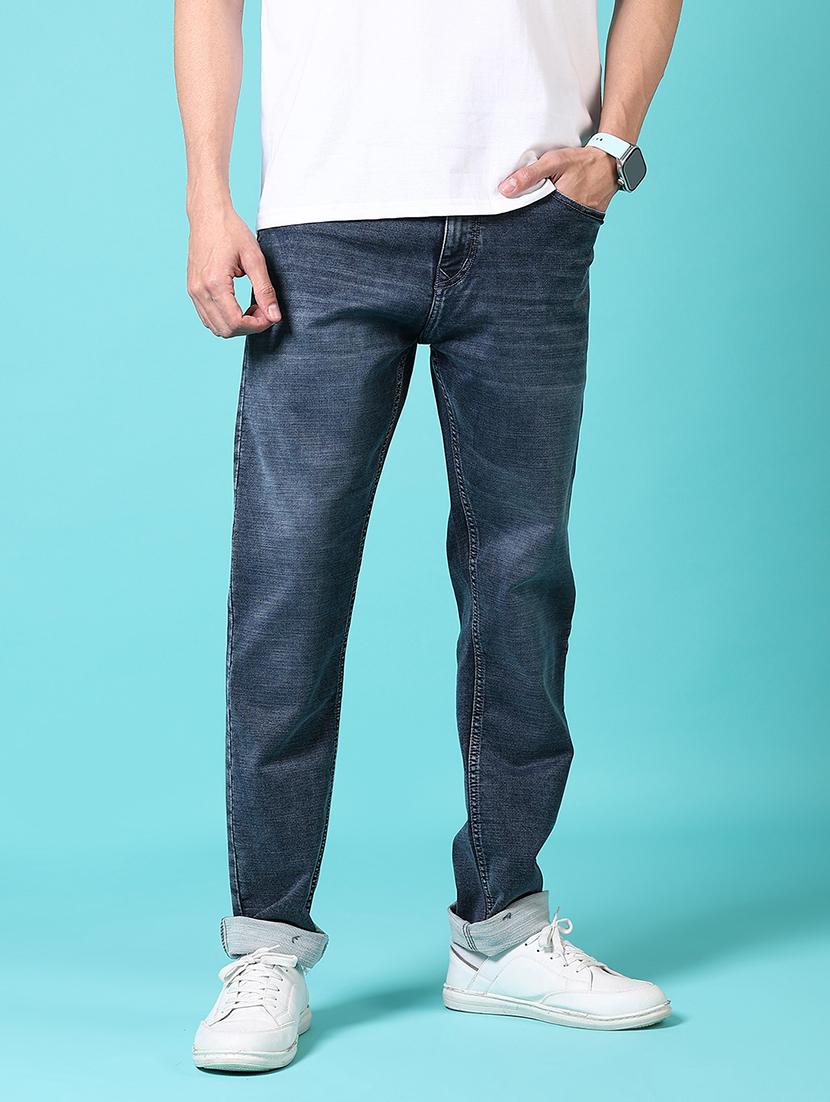 men mid rise plain jeans - 21703892 -  Standard Image - 1
