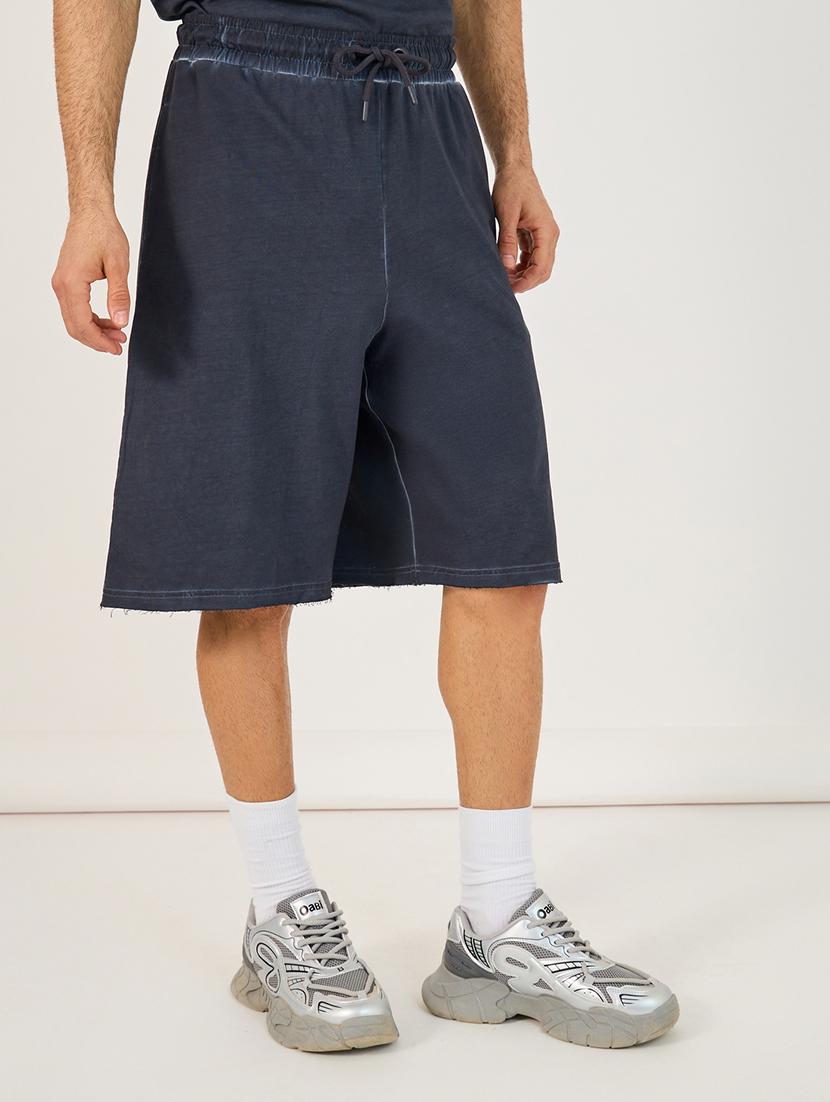men solid t-shirt & shorts co-ord set - 21703937 - Standard Image - 4