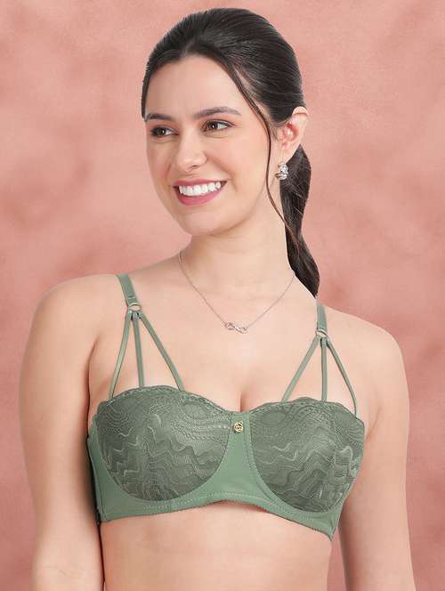 women self design balconette bra - 21704400 - Standard Image - 0