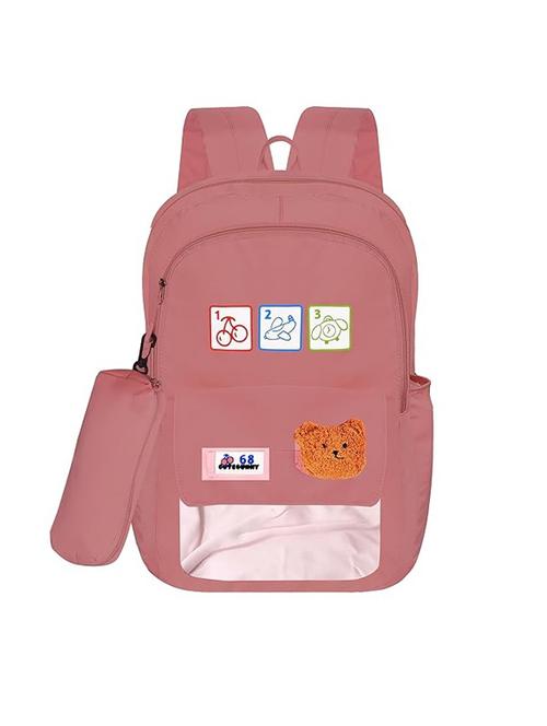girls printed adjustable strap backpack - 21704606 -  Standard Image - 0