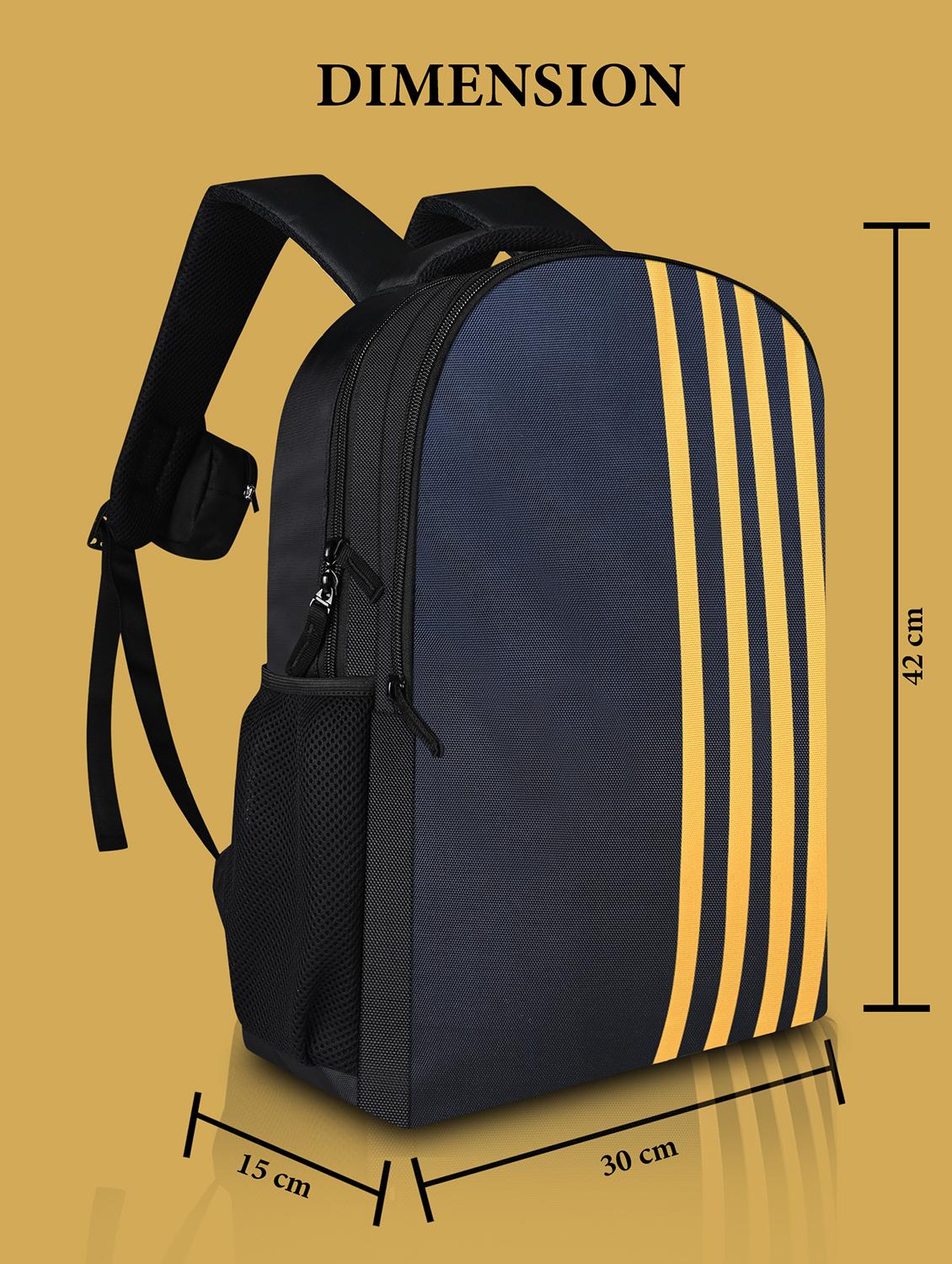 men color block adjustable strap backpack - 21704734 - Standard Image - 4