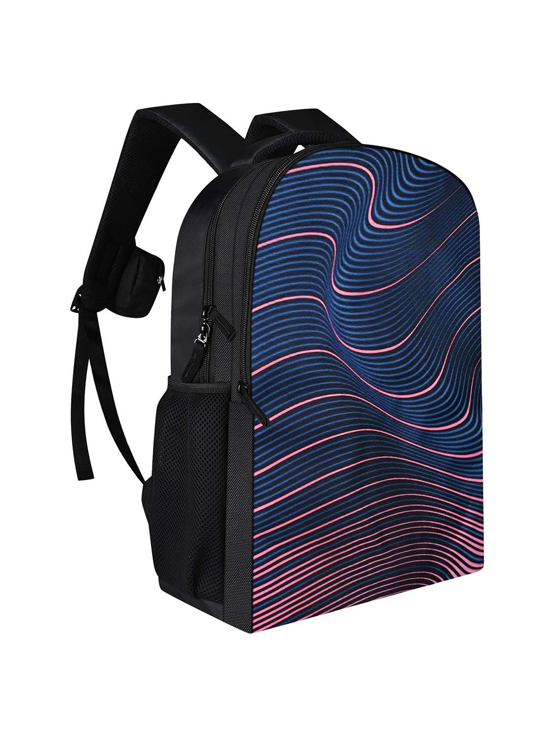 men printed adjustable strap backpack with pouch - 21704758 -  Standard Image - 4