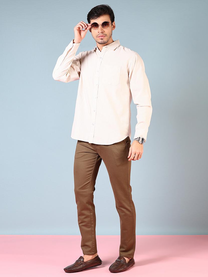 men solidi mid rise casual chino - 21705003 - Standard Image - 4