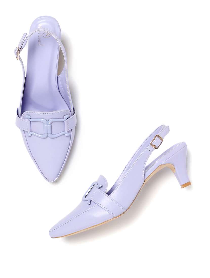 women back strap pumps - 21705398 -  Standard Image - 1