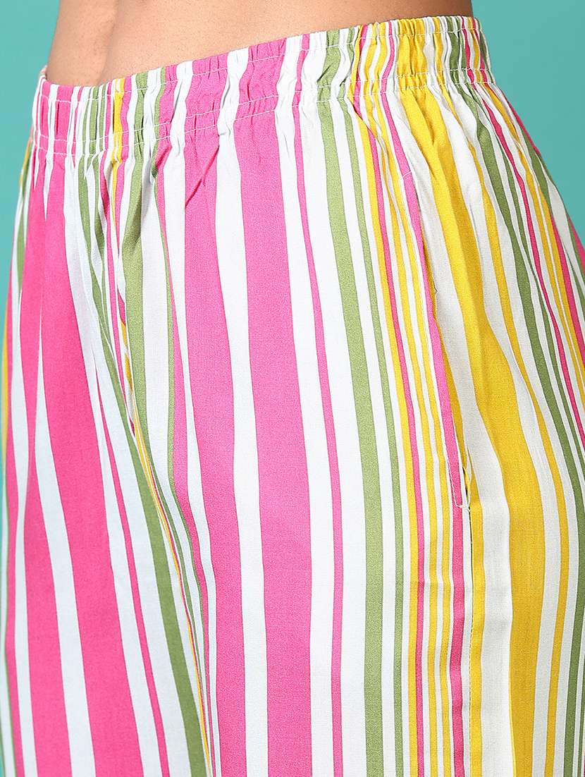 women printed top and trouser co-ord set - 21705650 -  Standard Image - 4