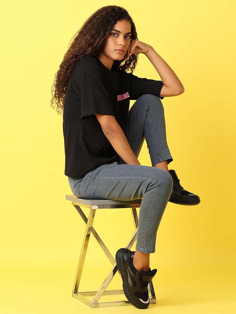 women printed short sleeves t-shirt - 21705678 -  Standard Image - 4