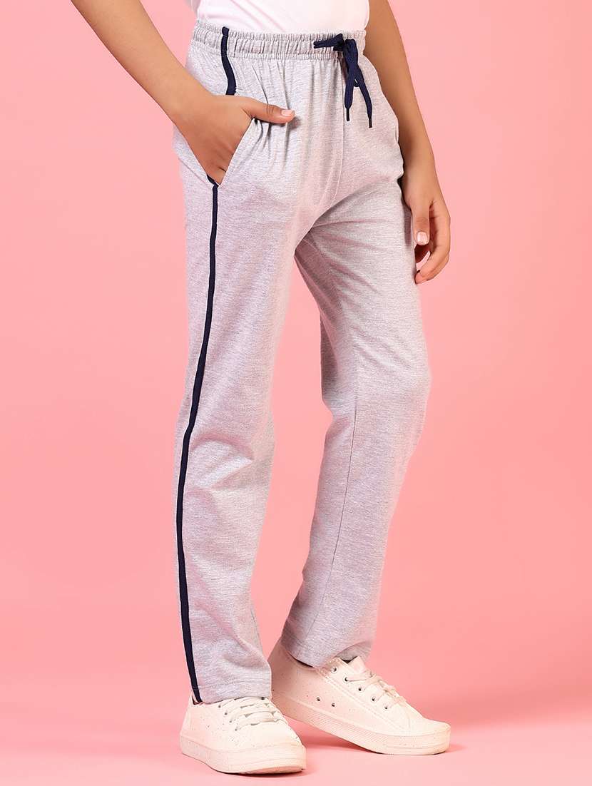 boy solid mid rise track pant - 21707371 -  Standard Image - 1