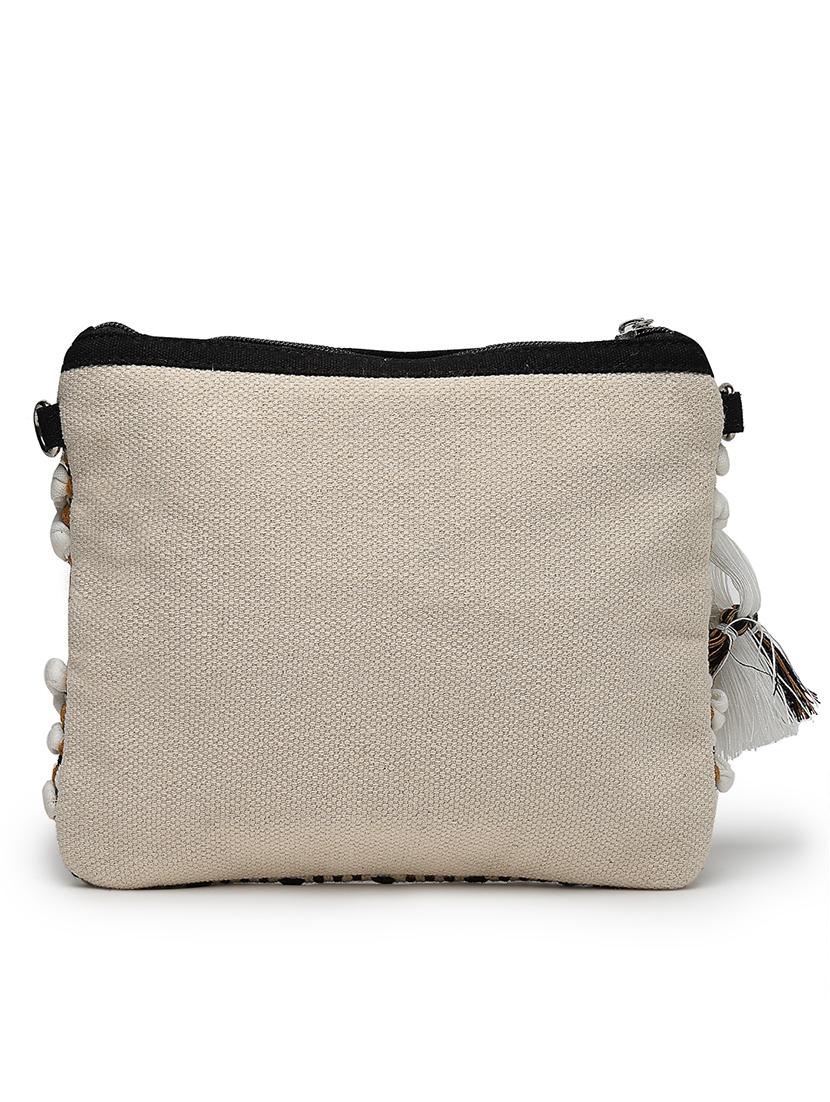 women black geometric sling bag - 21707568 -  Standard Image - 1