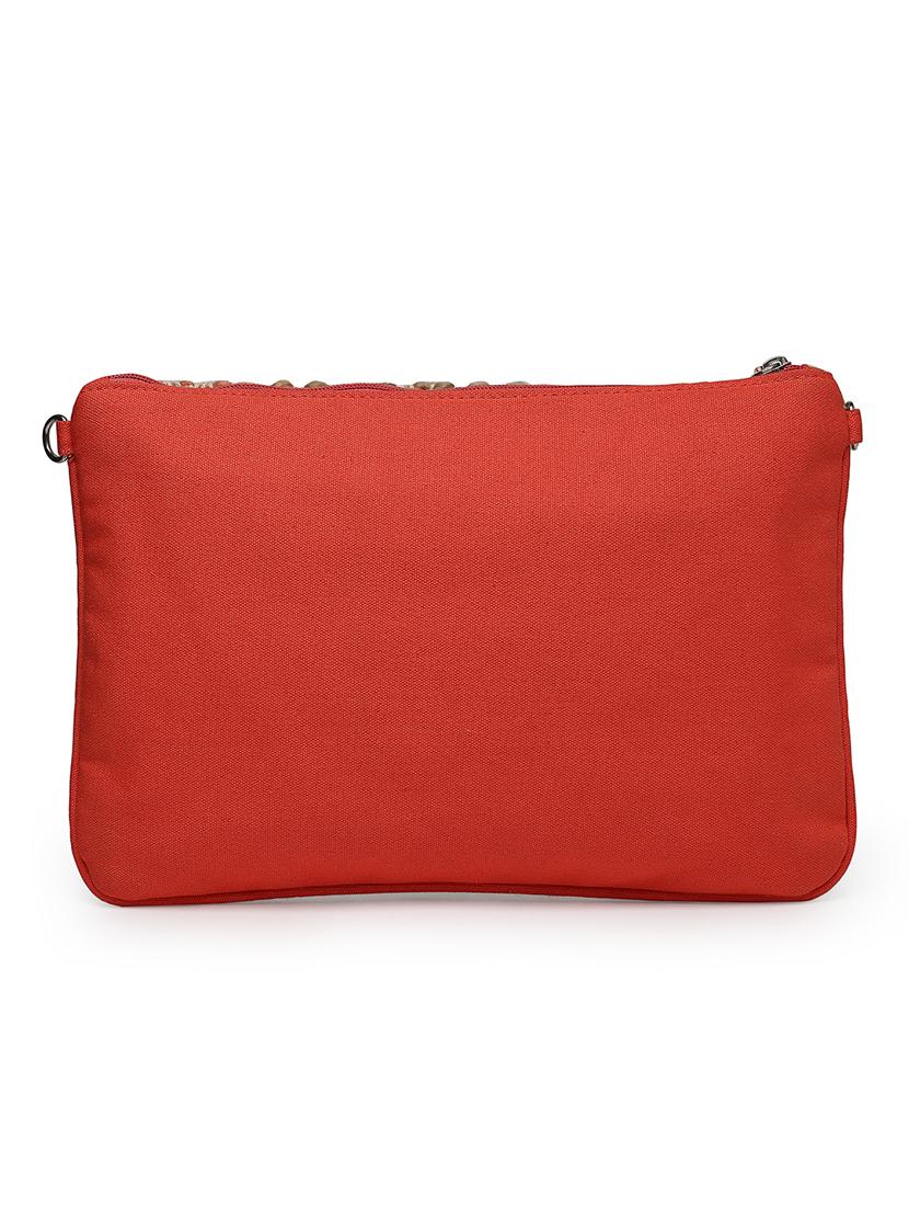 women coral self design sling bag - 21707570 - Standard Image - 1