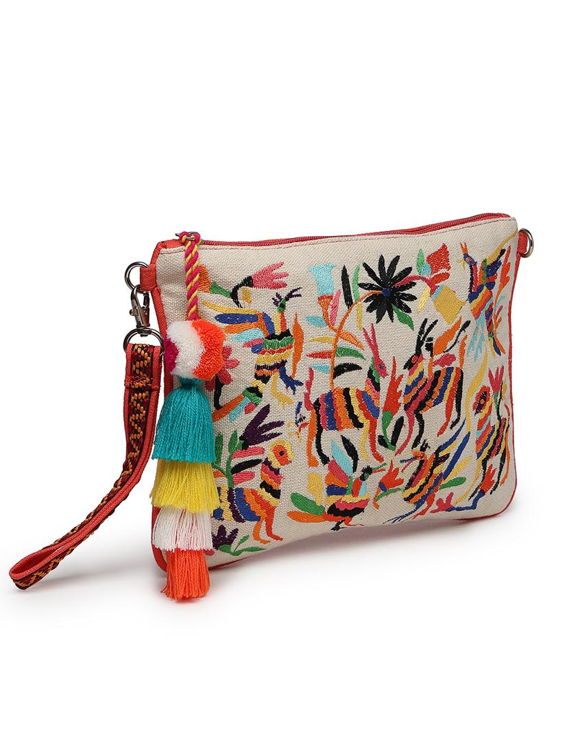women coral quirky sling bag - 21707571 - Standard Image - 4