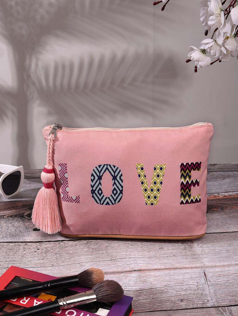 women pink printed regular pouch - 21707577 - Zoom Image - 0