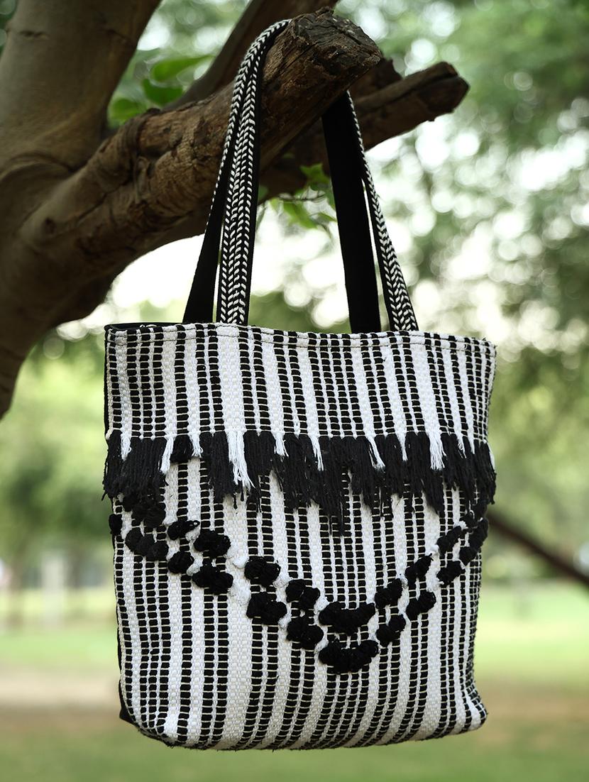 women black stripes regular tote
