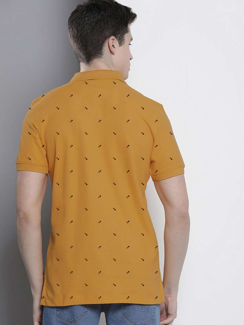 men short sleeves printed polo t-shirt - 21707890 -  Standard Image - 1