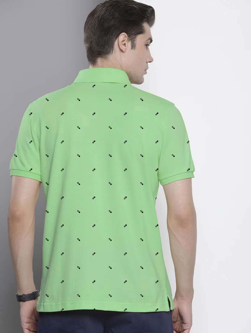 men short sleeves printed polo t-shirt - 21707894 -  Standard Image - 1