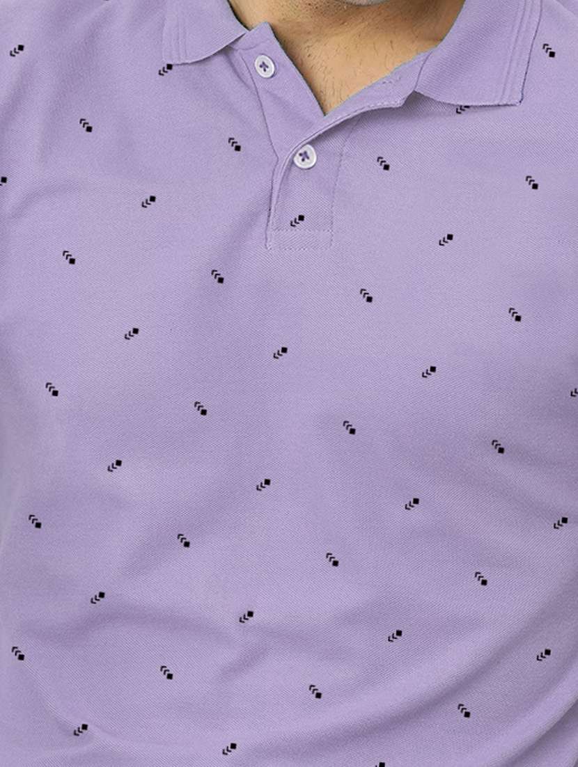 men short sleeves printed polo t-shirt - 21707895 -  Standard Image - 4