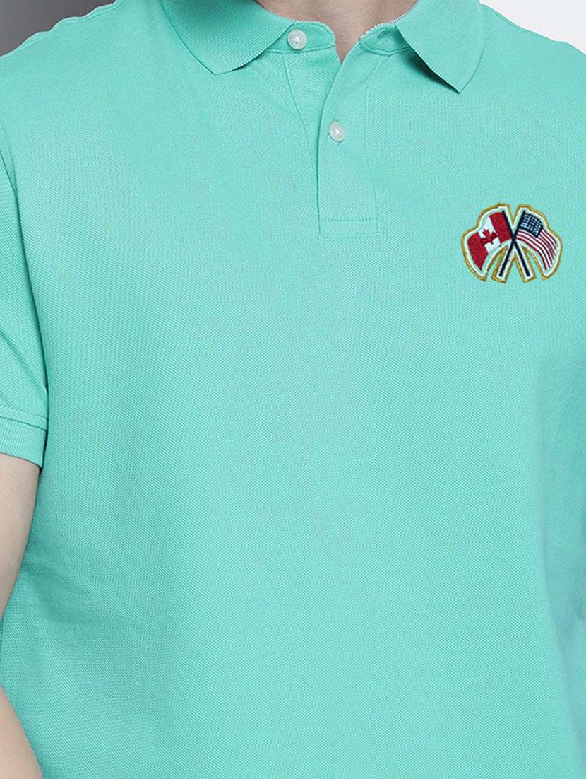 men short sleeves plain polo t-shirt - 21707900 -  Standard Image - 4