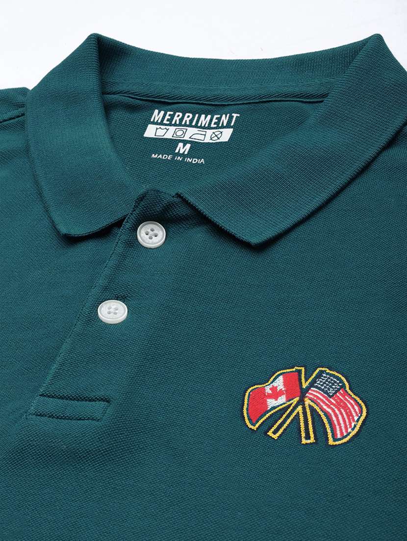 men short sleeves plain polo t-shirt - 21707903 -  Standard Image - 4