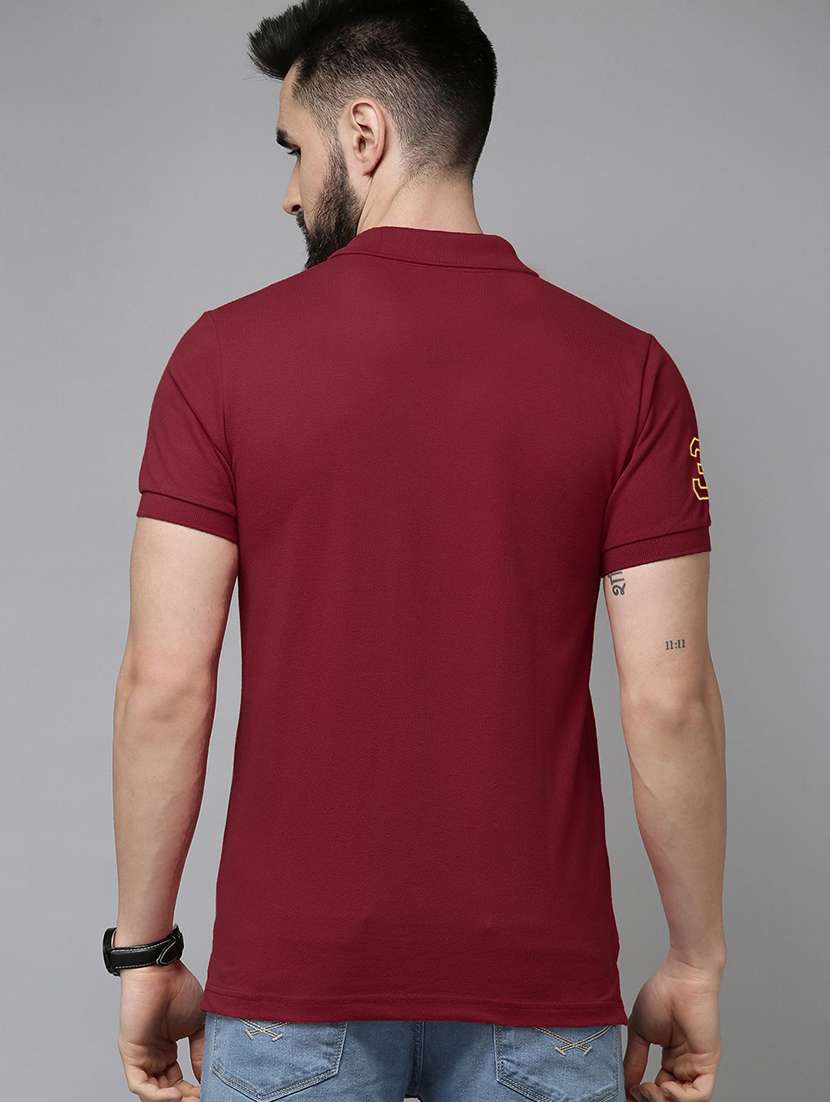 men short sleeves plain polo t-shirt - 21707905 -  Standard Image - 1