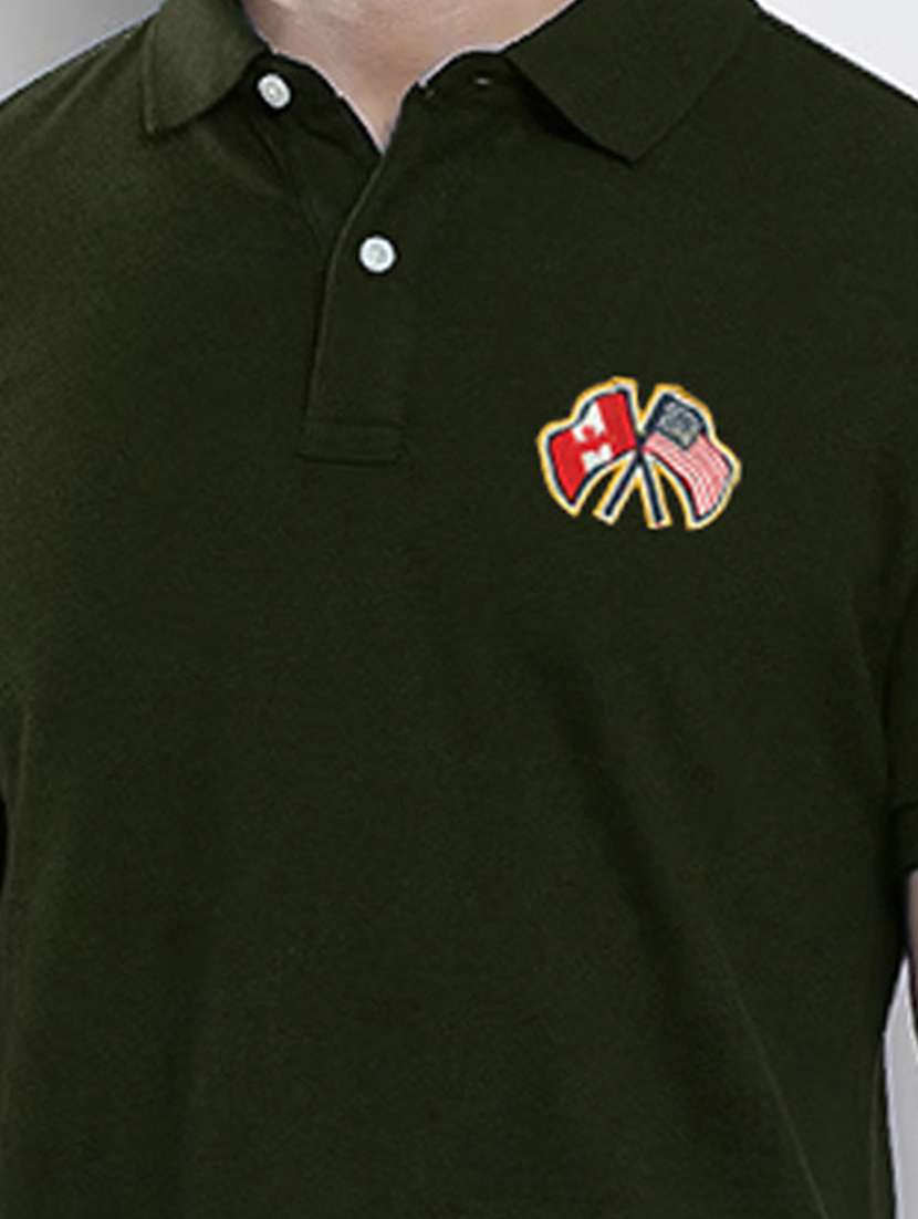 men short sleeves plain polo t-shirt - 21707907 -  Standard Image - 4